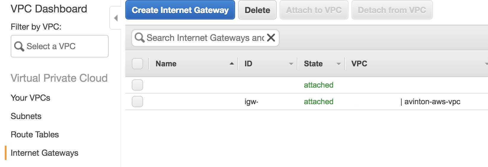 AWS VPC サーバー　ネットワーク　構築