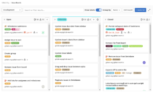 GitLabダッシュボード