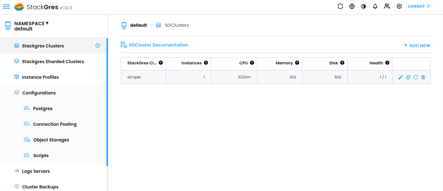 Postgressql Report Ui PostgreSQL Operator on Kubernetes
