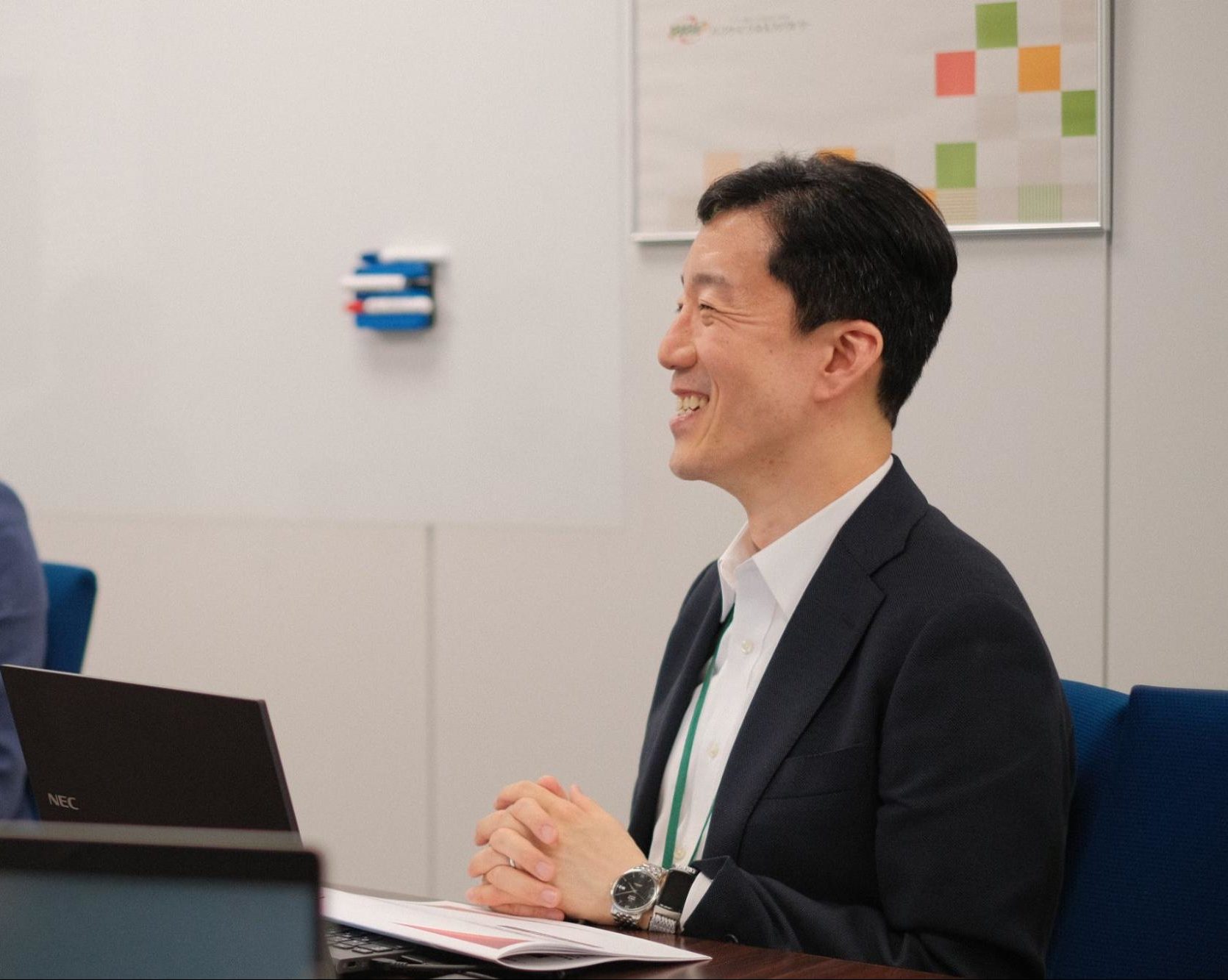 ローコード内製化支援を通じて「自分たちで道を開ける」という確信がチームに根付いたと語る、BBF企画部長の羯磨様。
