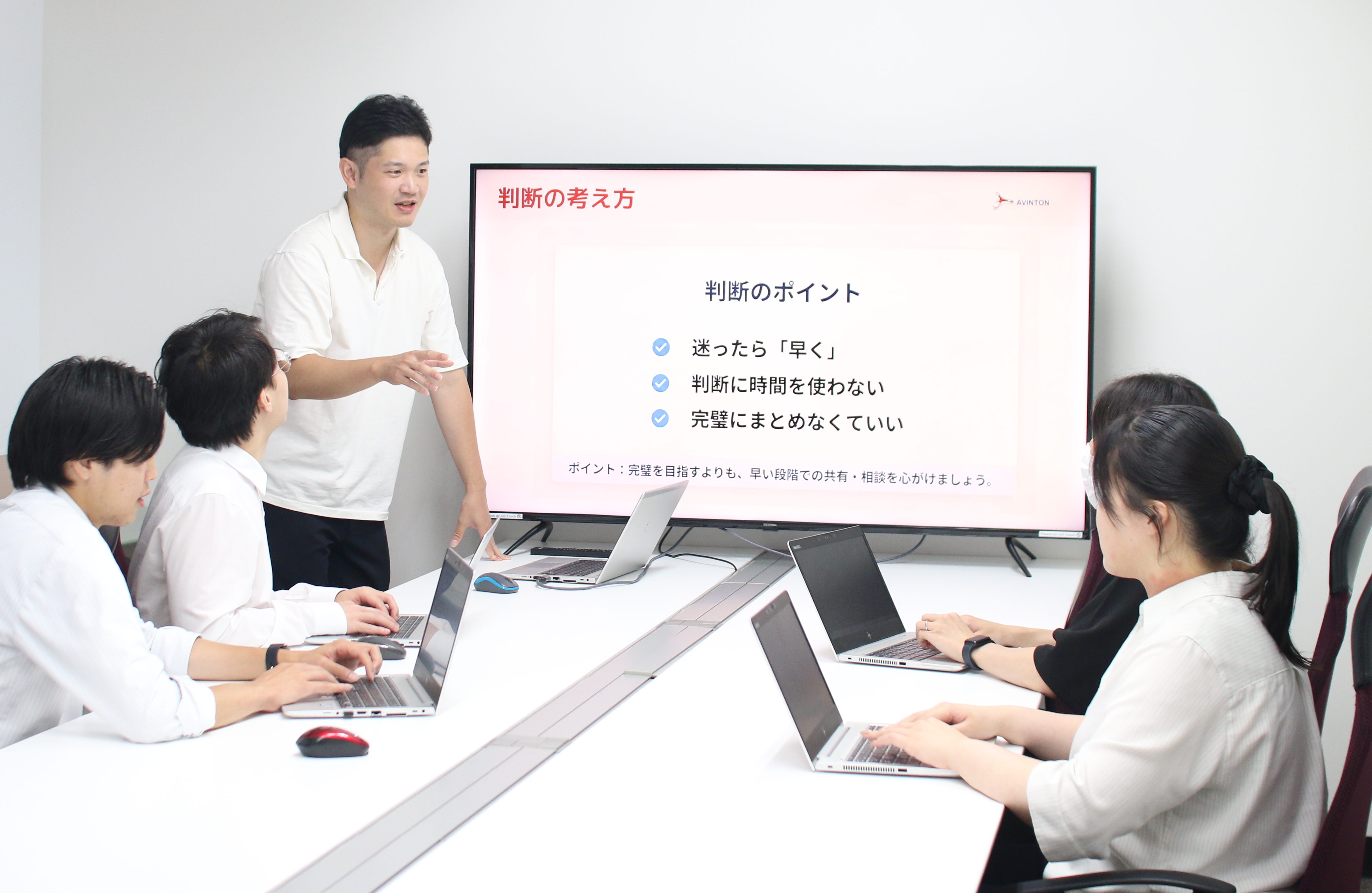 avinton-career-support-internal-training-2 Avintonジャパンの研修風景