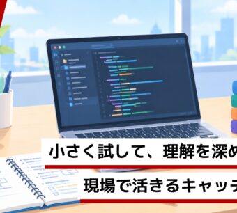 エンジニアが技術キャッチアップの方法について解説した記事のアイキャッチ画像